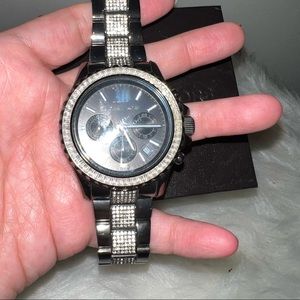 Michael Kors Chronograph Gunmetal Watch